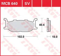 TRW CARBON BRAKE PADS