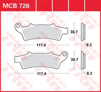 TRW BRAKE-PADS SINTER