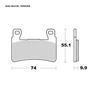 SAITO BRAKE-PADS SINTER