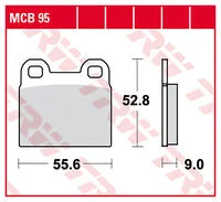 TRW CARBON BRAKE PADS