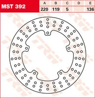 TRW BRAKE DISCS REAR