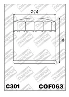 CHAMPION OILFILTER COF063