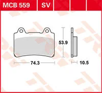 TRW CARBON BRAKE PADS