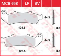 TRW BRAKE-PADS SINTER