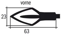 CLIGNOTANT LED TEINTÉ