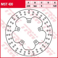 TRW BRAKE DISCS REAR