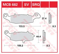 TRW CARBON BRAKE PADS