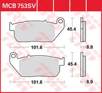 TRW BRAKE-PADS SINTER