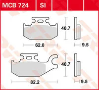 TRW BREMSBELAEGE ROLLER