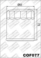 OELFILTER CHAMPION COF077