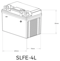 SAITO LITHIUM-BATTERIE