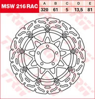 TRW RACING BRAKE DISC