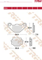 TRW BRAKEPADS ORGAN.