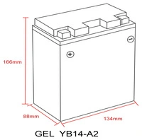 BATTERIA AL GEL DELO