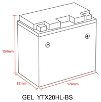 DELO HD GEL-BATTERIE