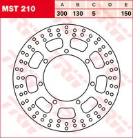 TRW BRAKE-DISC FRONT