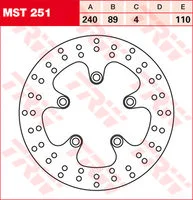 TRW BRAKE DISCS REAR