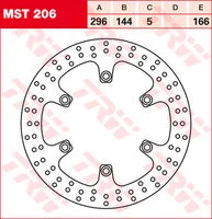 TRW BRAKE DISC, FRONT