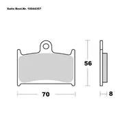 SAITO BRAKE-PADS SINTER