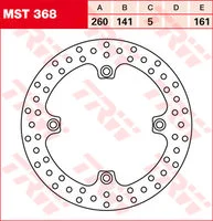 TRW BREMSSCHEIBE HINTEN