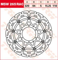 TRW BRAKE-DISCS *RACING