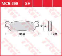 TRW BRAKE-PADS SINTER