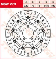 TRW BREMSSCHEIBEN VORNE