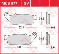 TRW CARBON BRAKE PADS