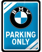 METALSKILT *BMW PARKING