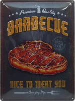 MET. WANDBORD *BARBECUE*