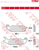 TRW MCB 818 SI SINTERED