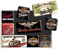 MAGNETSET*HARLEY DAVIDSON