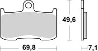 SAITO BRAKE-PADS SINTER