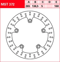 TRW BRAKE DISCS REAR