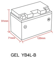 DELO GEL-BATTERI