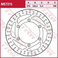 TRW BRAKE-DISC FRONT