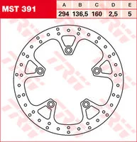 TRW BREMSSCHEIBE HINTEN