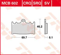 TRW CARBON BRAKE PADS