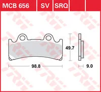 TRW BREMSBELAEGE SINTER