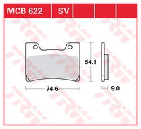 TRW BRAKE-PADS SINTER