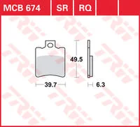 TRW SINTERED BRAKE PADS