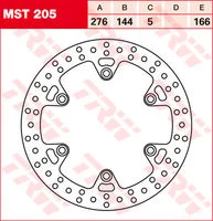 TRW BRAKE DISC, FRONT