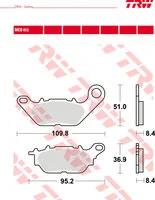 TRW CARBON BRAKE PADS