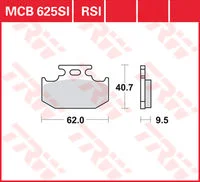 TRW BRAKE-PADS SINTER