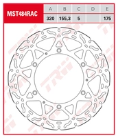 TRW BRAKE-DISCS *RACING