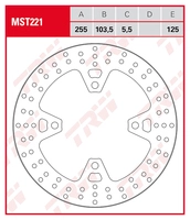 TRW BRAKE DISCS REAR