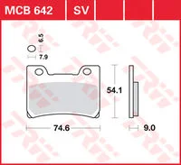 TRW CARBON BRAKE PADS