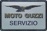 PLAQUE MÉTAL *MOTO GUZZI