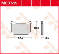 TRW MCB 515 ORGANIC