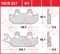 TRW CARBON BRAKE PADS